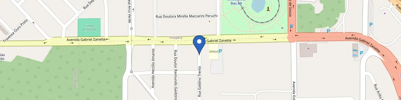 Mapa da estação Pomar Café & Choperia