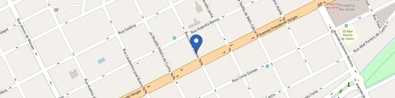 Mapa da estação Bueno Rio Verde