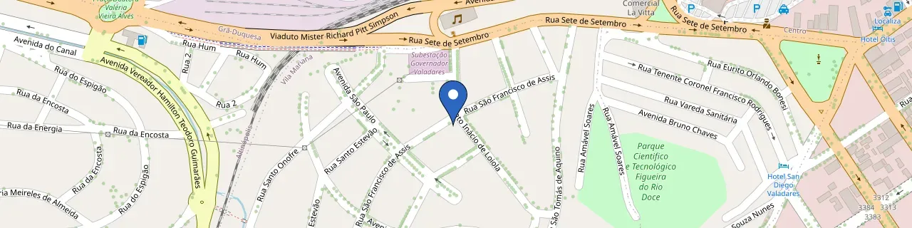 Mapa da estação Memi