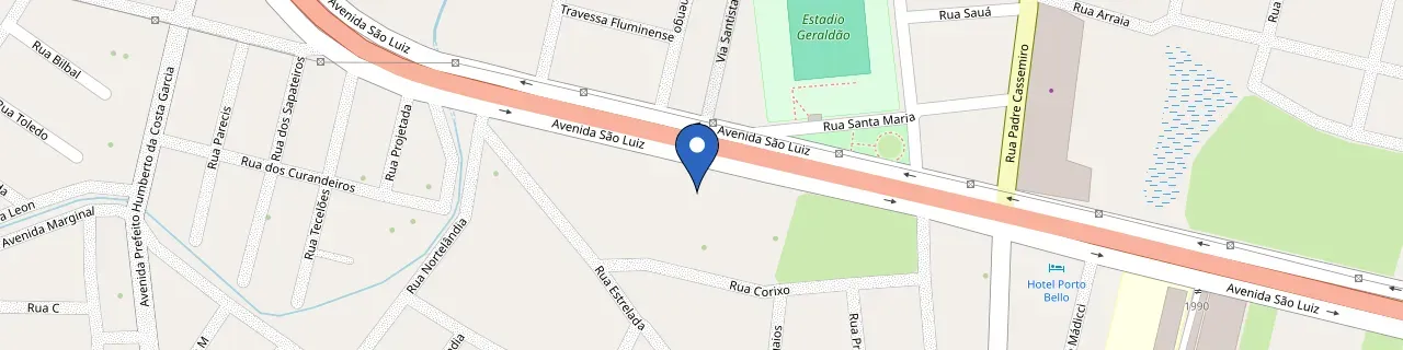 Mapa da estação BYD Cáceres