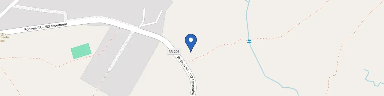 Mapa da estação Pousada Patio