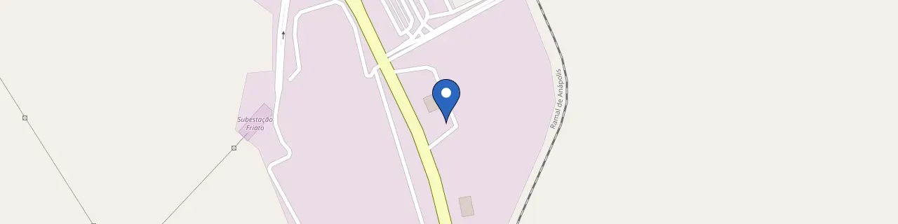 Mapa da estação Auto Posto GT