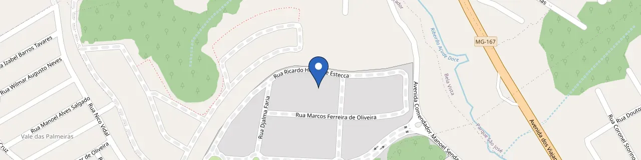 Mapa da estação ARS