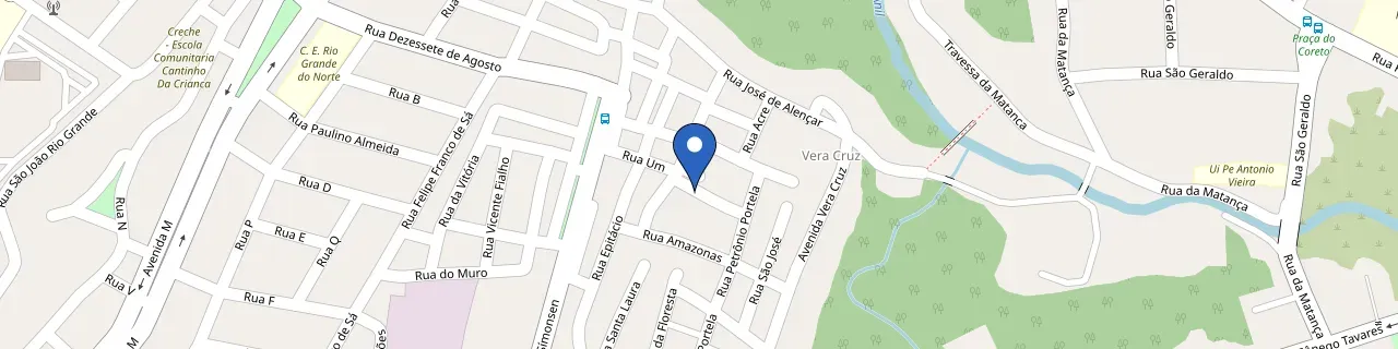 Mapa da estação Vila