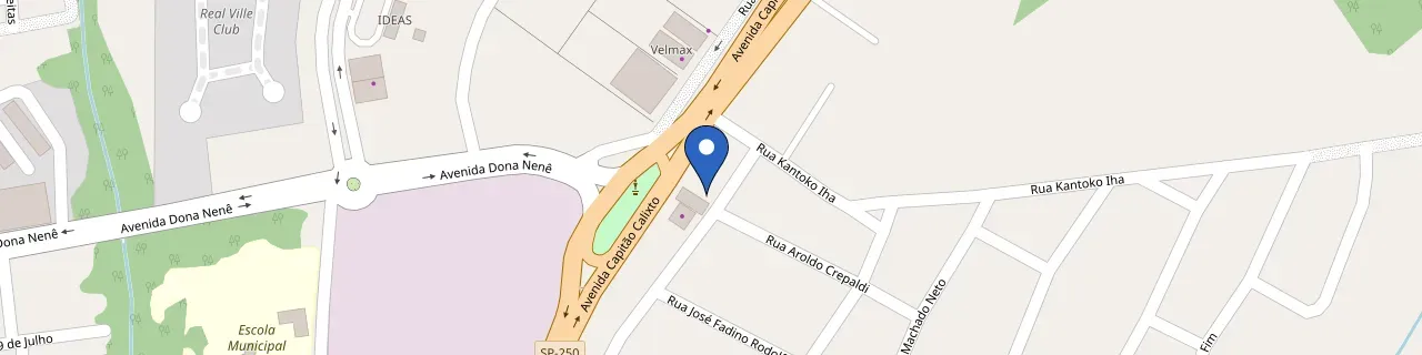 Mapa da estação Posto Eliga