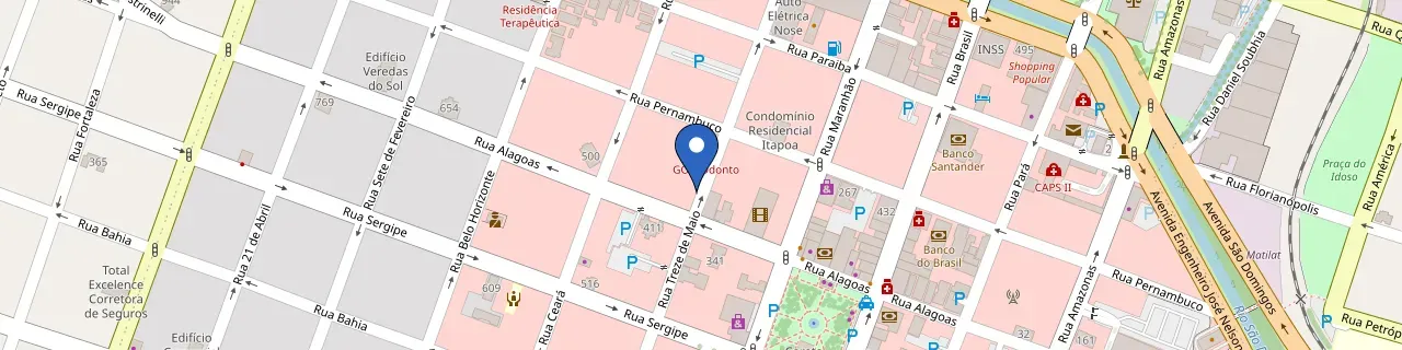 Mapa da estação Los Bichos