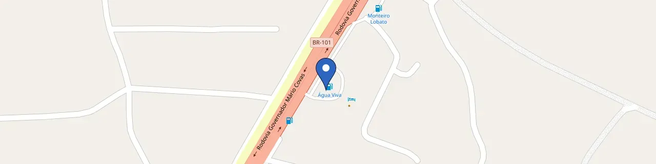 Mapa da estação Posto Salomé, AL