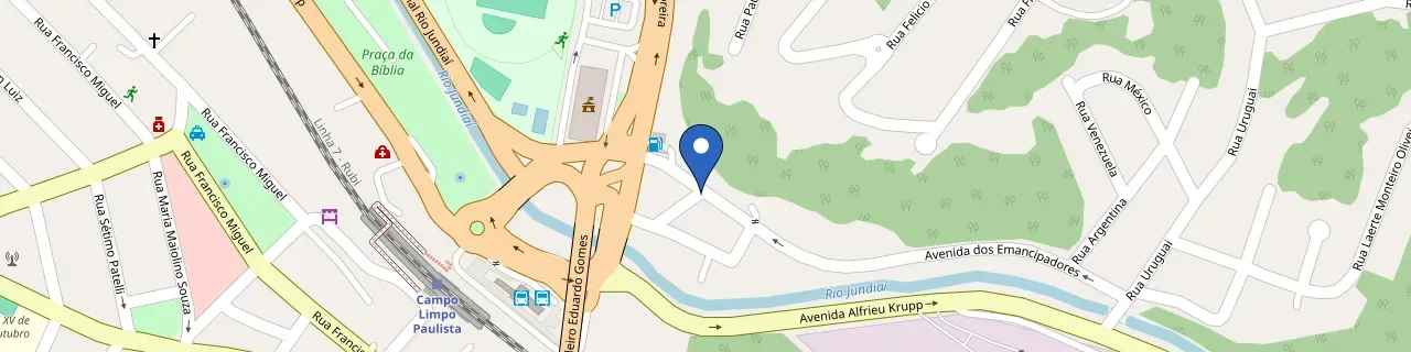 Mapa da estação Centralcar