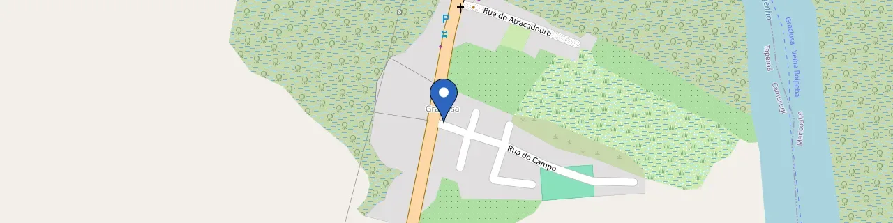 Mapa da estação Estacionamento Graciosa