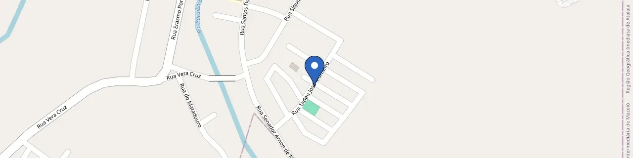 Mapa da estação Portal Traipu