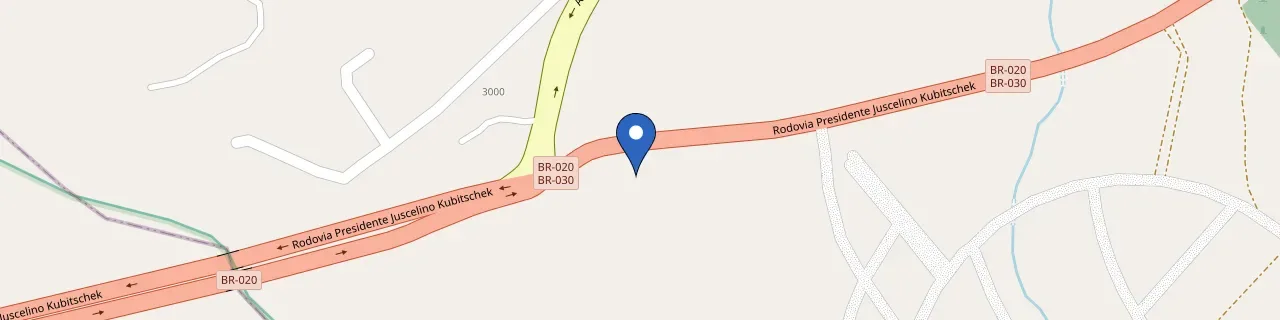 Mapa da estação Posto Ipiranga