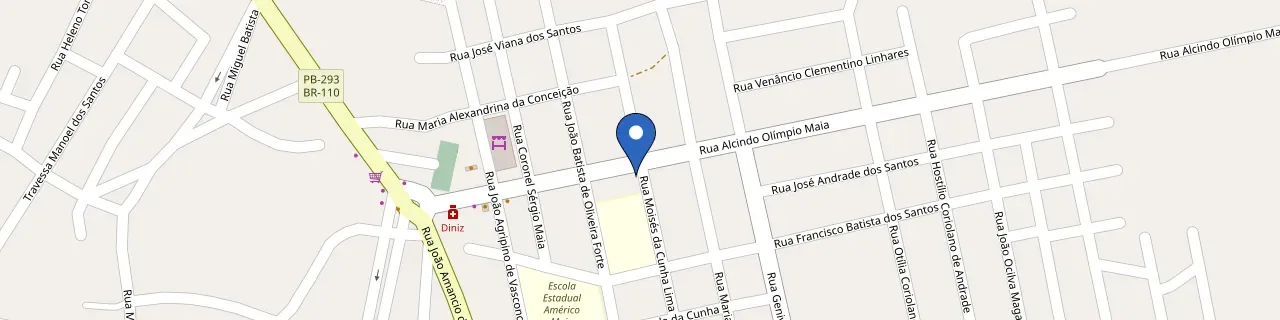 Mapa da estação Wagner Paraiba