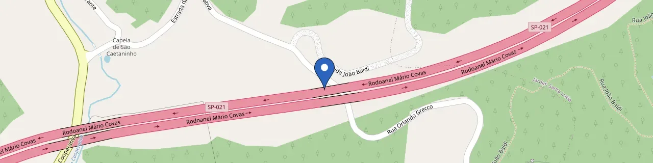 Mapa da estação Jardim Botânico