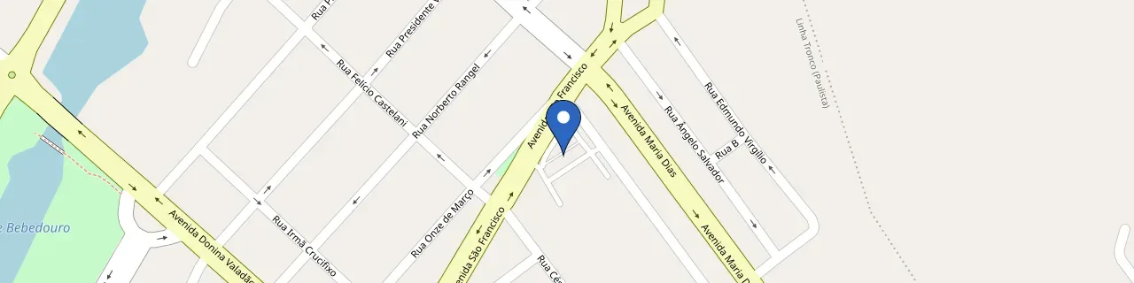 Mapa da estação Iquegami Vila Paulista