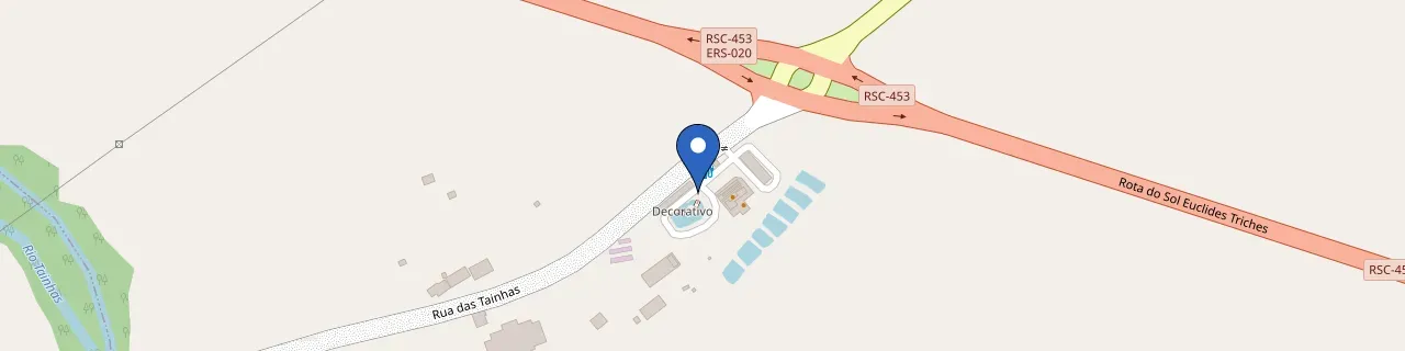 Mapa da estação Restaurante Pasqualotto