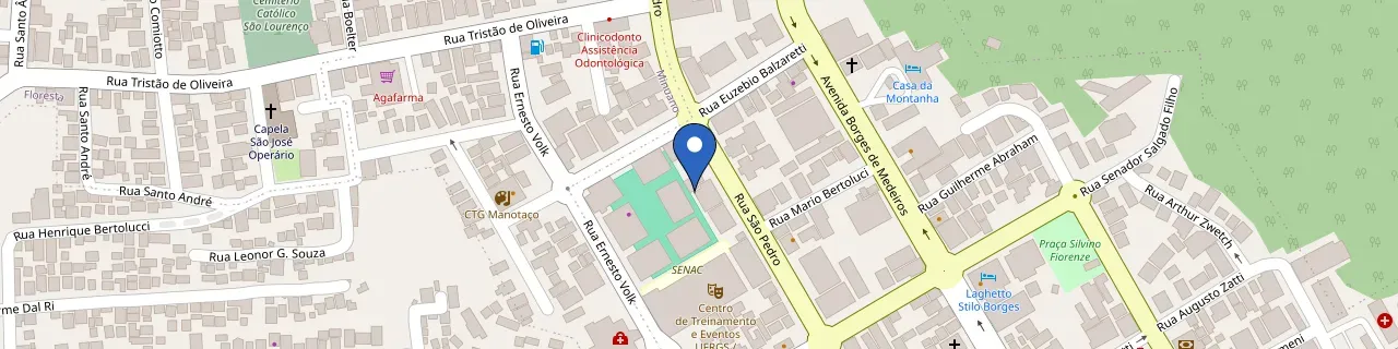 Mapa da estação Vita Boulevard Gramado