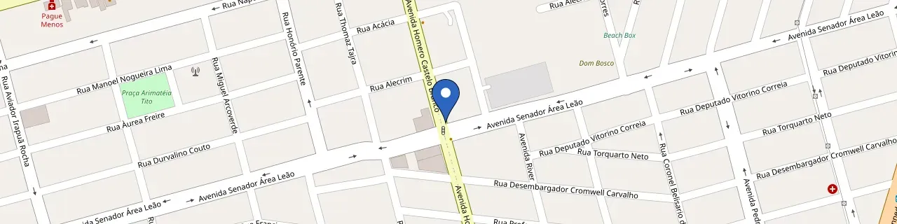 Mapa da estação Posto Full