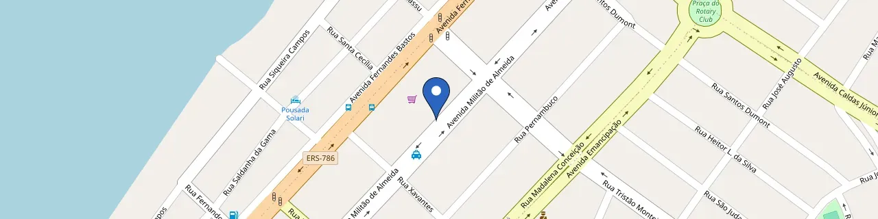 Mapa da estação Macromix