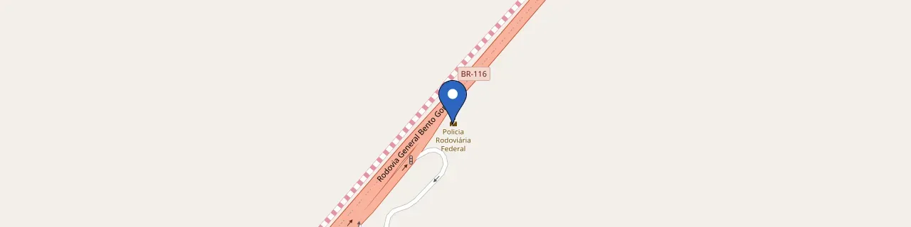 Mapa da estação Posto Fiscal