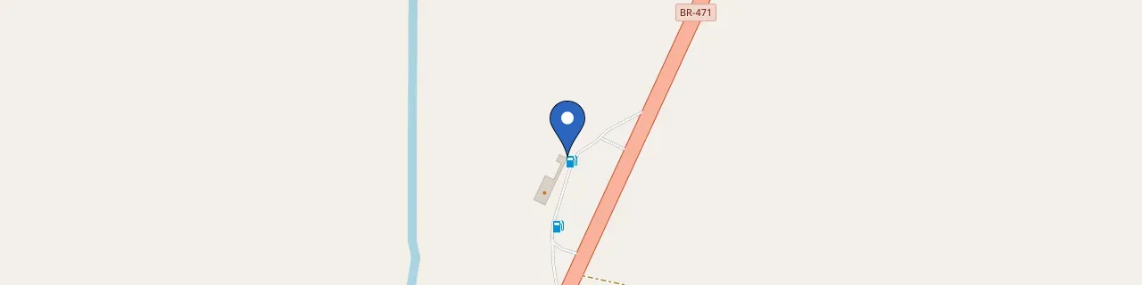 Mapa da estação Abastecedora Talismã-Ipiranga