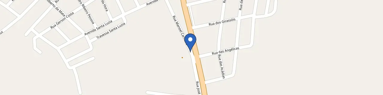 Mapa da estação SERMEC - Catu/BA