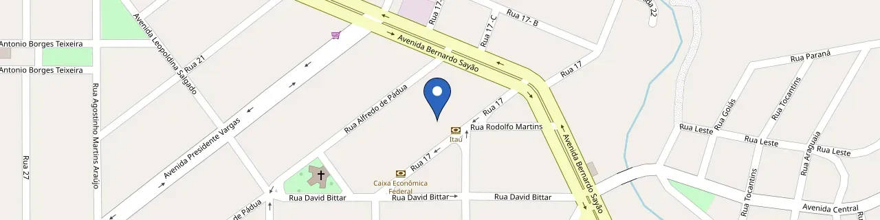 Mapa da estação Hotel Don Antonio