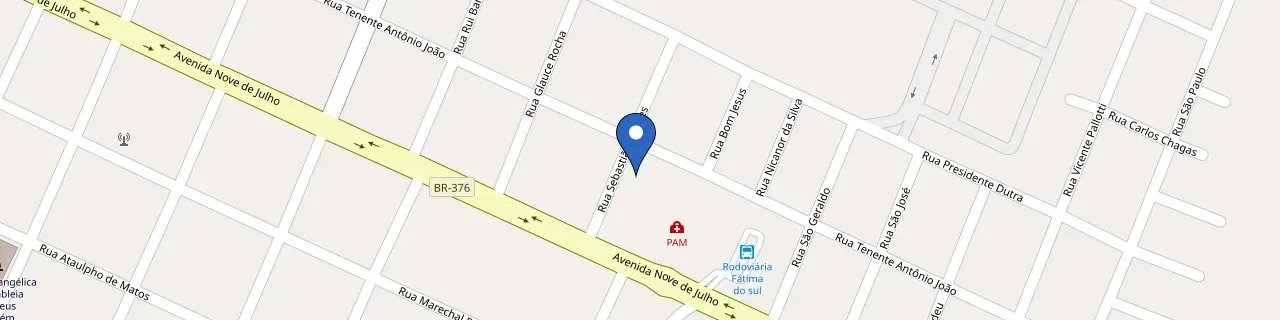 Mapa da estação Wallbox Veicular Growatt