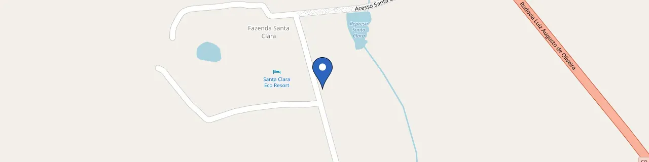Mapa da estação Santa Clara Resort