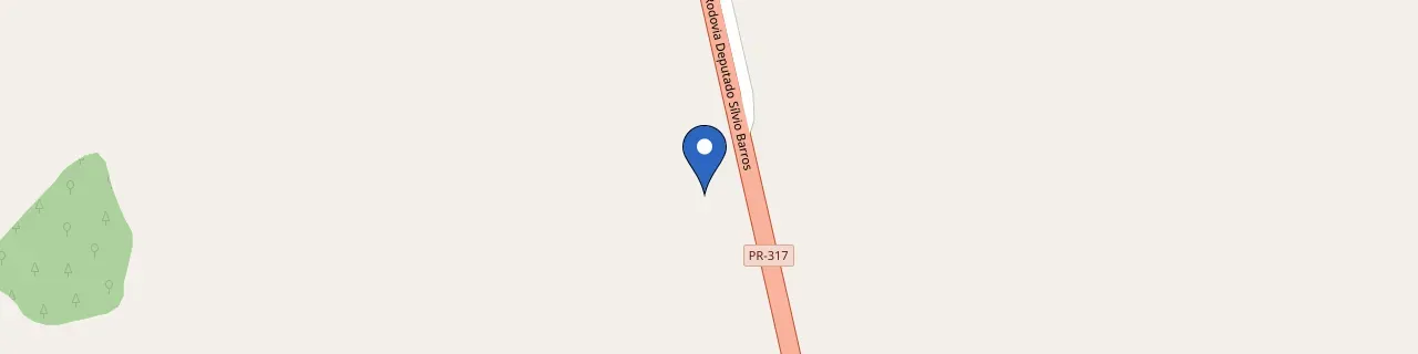 Mapa da estação Fazenda Turchetto