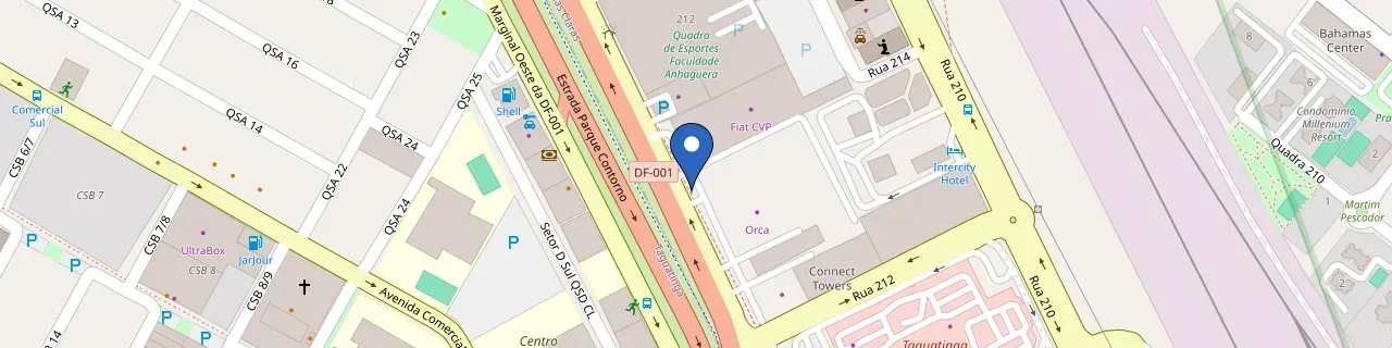 Mapa da estação BR France Renault