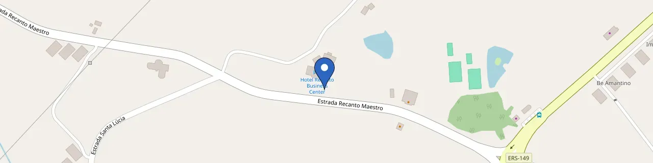 Mapa da estação Recanto Maestro