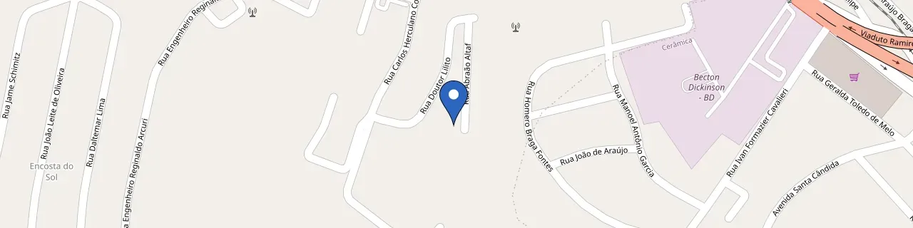 Mapa da estação Tristão