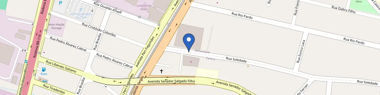 Mapa da estação Macromix