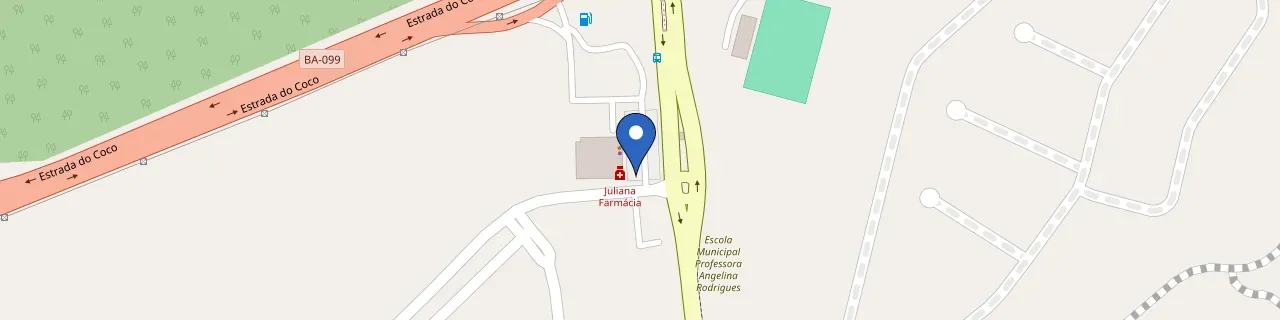 Mapa da estação Corredor Verde Hiper Ideal