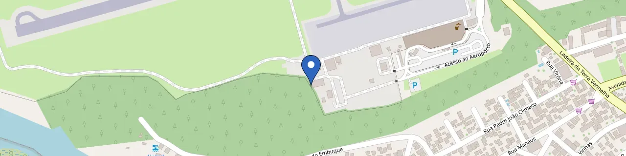 Mapa da estação Premium Aviação