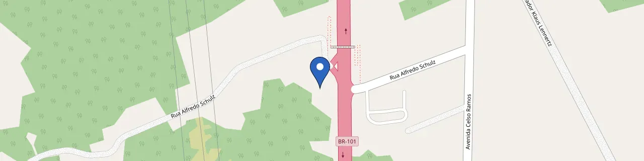 Mapa da estação Restaurante Merlo