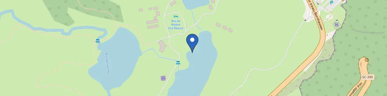 Mapa da estação Rio Do Rastro Eco Resort