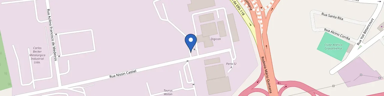 Mapa da estação Grupo Digicon/Perto - T1