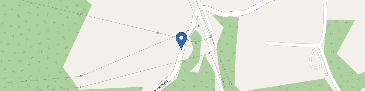 Mapa da estação Recanto Cascata Da Lagoa