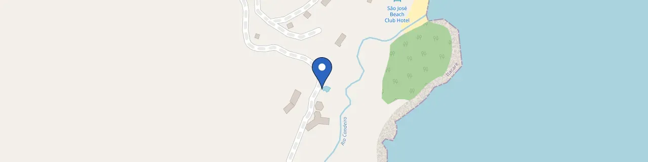 Mapa da estação Itacaré Eco Resort