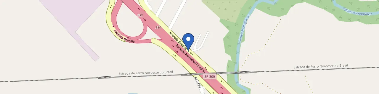 Mapa da estação Maria Plaza Hotel