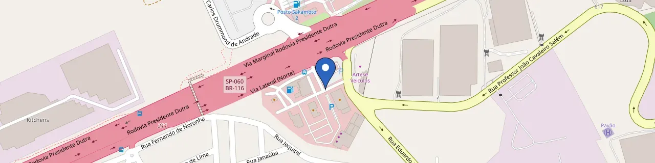 Mapa da estação DESATIVADO