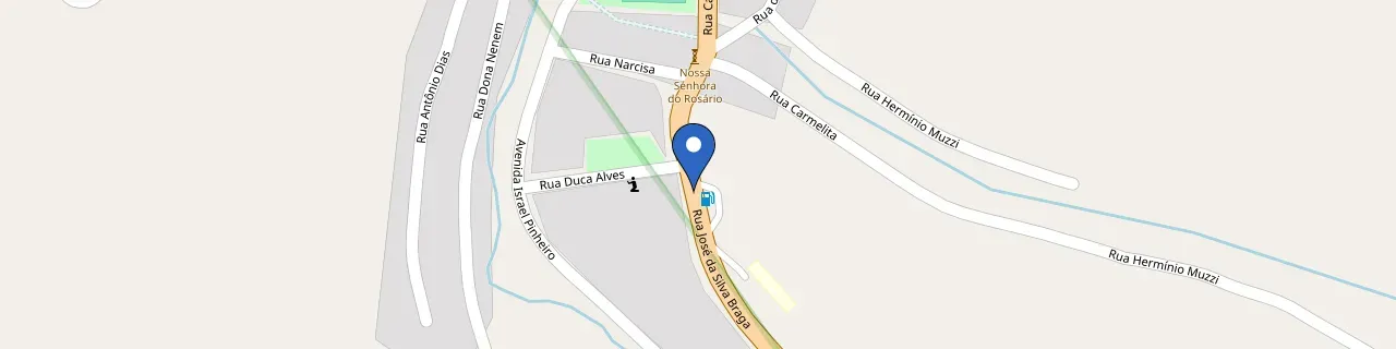 Mapa da estação Posto Pires Lambari