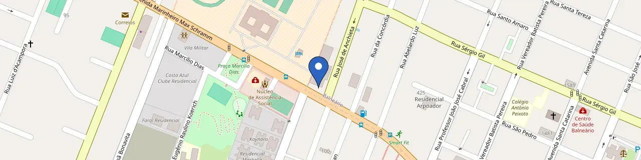 Mapa da estação Ford Dimas