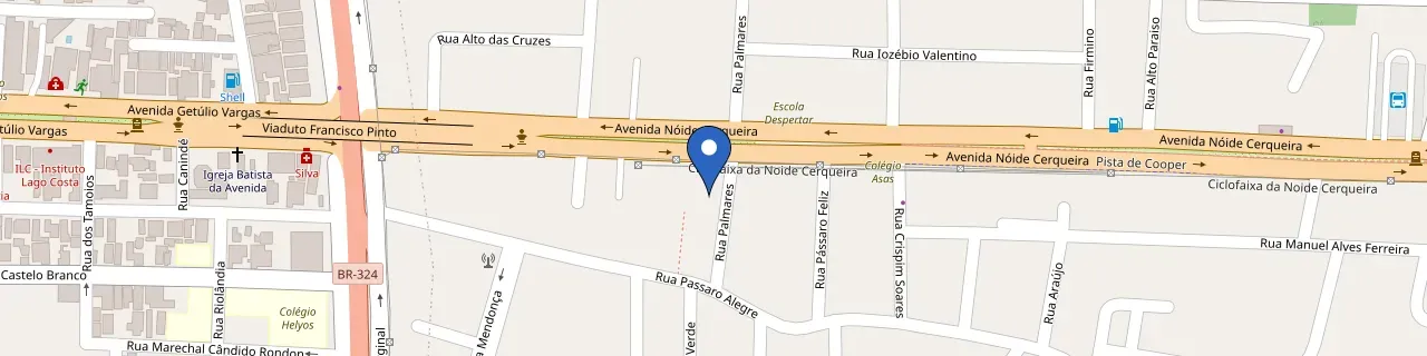 Mapa da estação Posto Gasauto Noide