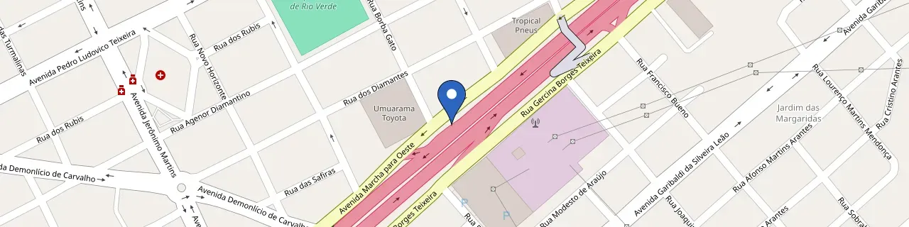 Mapa da estação Saga Nissan