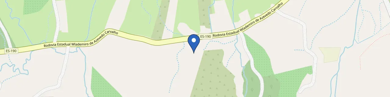 Mapa da estação Pousada Patrimônio Dos Sonhos