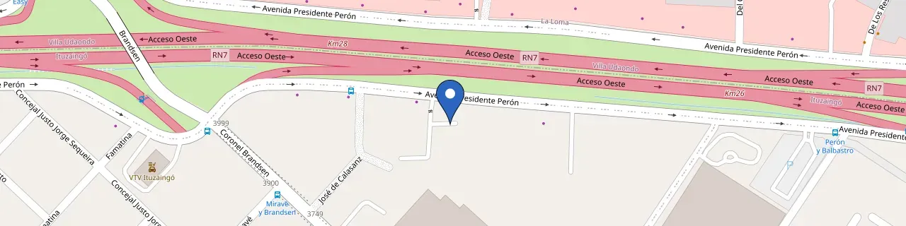 Mapa da estação Nissan Kadira