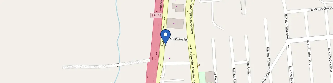 Mapa da estação BMW Loja