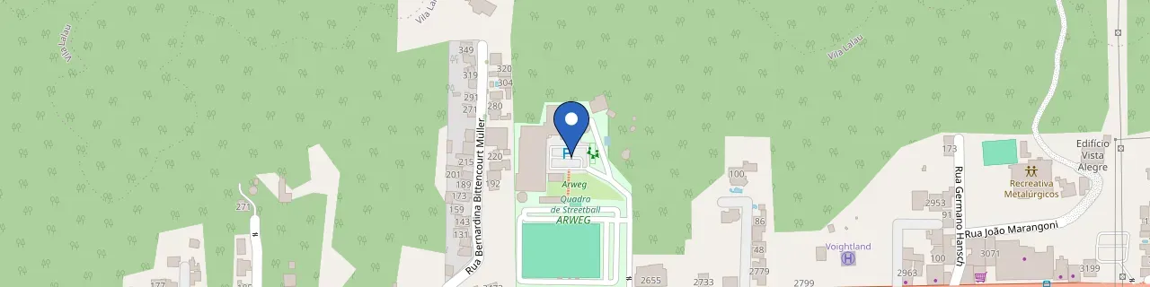 Mapa da estação ARWEG